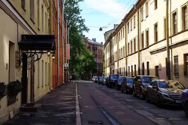 Panorama San Pietroburgo Con Edifici Storici Architettura Strade Canali San — Foto Stock