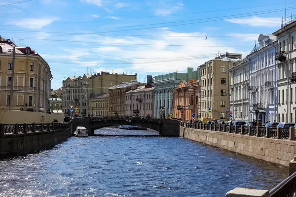 Saint Petersburg Panorama Historic Buildings Architecture Streets Canals Saint Petersburg — Stock Photo, Image