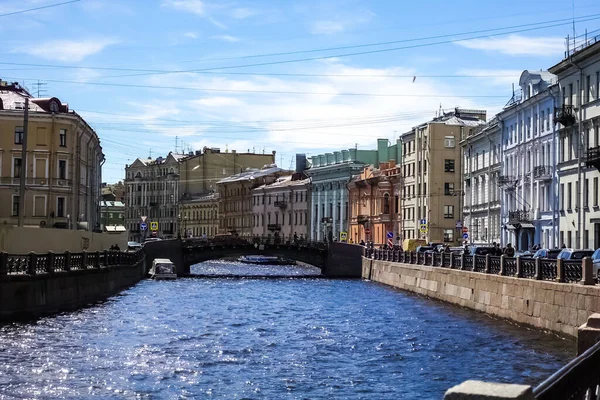 Saint Petersburg Panorama Historic Buildings Architecture Streets Canals Saint Petersburg — Stock Photo, Image