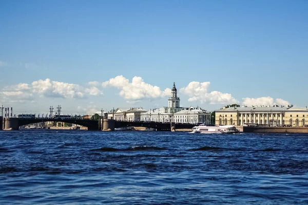 Panorama Petersburga Zabytkowymi Budynkami Architekturą Ulicami Kanałami Petersburgu Rosja — Zdjęcie stockowe