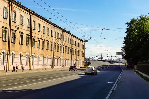 Panorama Petersburga Zabytkowymi Budynkami Architekturą Ulicami Kanałami Petersburgu Rosja — Zdjęcie stockowe