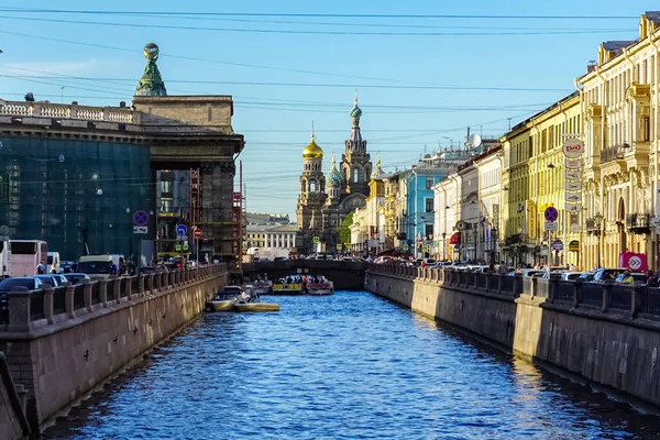 Saint Petersburg Panorama Historic Buildings Architecture Streets Canals Saint Petersburg — Stock Photo, Image