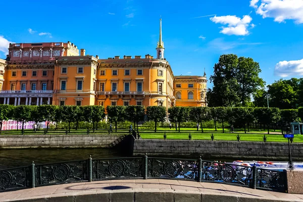 Saint Michael Castle Also Called Mikhailovsky Castle Engineers Castle Saint — Stock Photo, Image