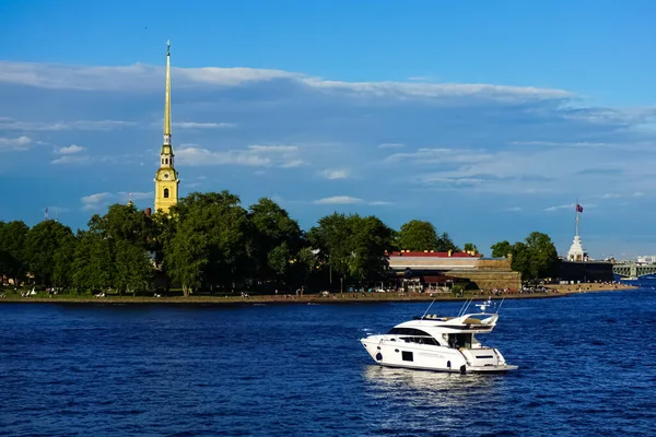 Sint Pieter Paulus Kathedraal Bekend Als Petropavlovskaja Krepost Sint Petersburg — Stockfoto