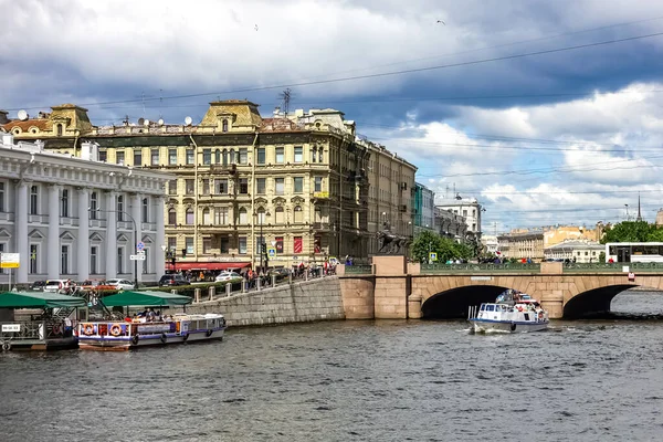 Saint Petersburg Panorama Historic Buildings Architecture Streets Canals Saint Petersburg — Stock Photo, Image