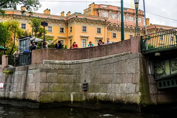 Saint Petersburg Panorama Historic Buildings Architecture Streets Canals Saint Petersburg — Stock Photo, Image