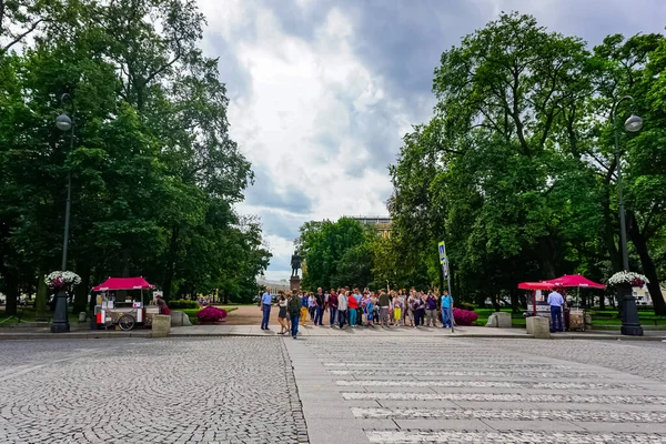 Panorama Petrohradu Historickými Budovami Architekturou Ulicemi Kanály Petrohradě Rusko — Stock fotografie