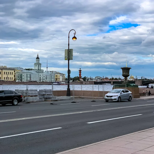 San Petersburgo Panorama Con Edificios Históricos Arquitectura Calles Canales San — Foto de Stock