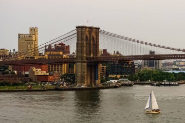 Brooklyn Köprüsü, New York 'ta Manhattan ve Brooklyn ilçeleri arasında East River boyunca uzanan bir köprüdür..