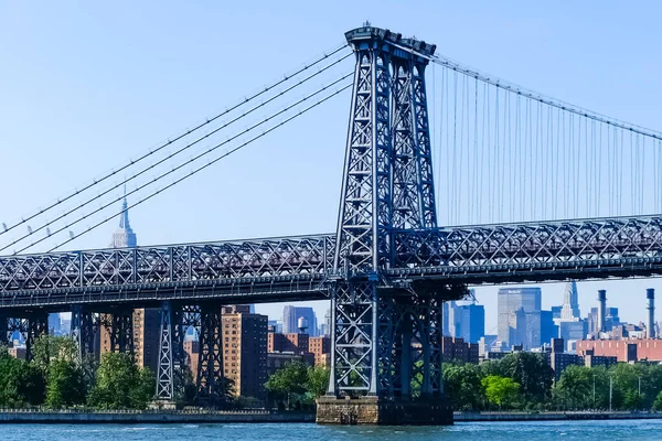 Ponte Williamsburg Manhattan Nova Iorque — Fotografia de Stock