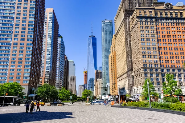 New York City Manhattan Skyline Panorama Manhattan New York — Stockfoto