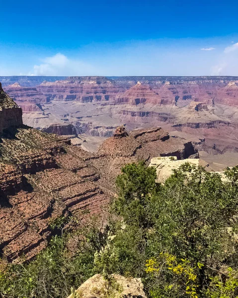 Grand Canyon Est Canyon Flancs Escarpés Sculpté Par Fleuve Colorado — Photo