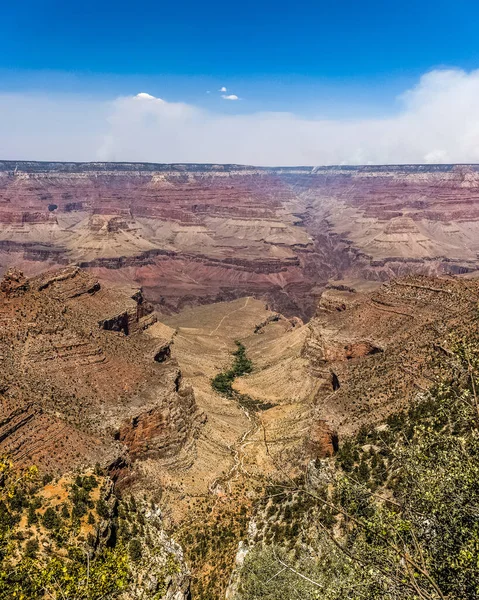 Grand Canyon Steep Sided Canyon Carved Colorado River Arizona United — Stock Photo, Image