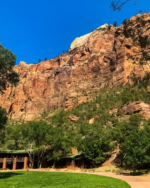 Zion National Park Ist Ein Amerikanischer Nationalpark Südwesten Von Utah — Stockfoto