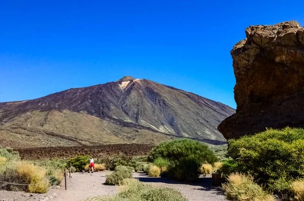 Cumbre Del Volcán Del Teide Parque Nacional Del Teide Tenerife —  Fotos de Stock