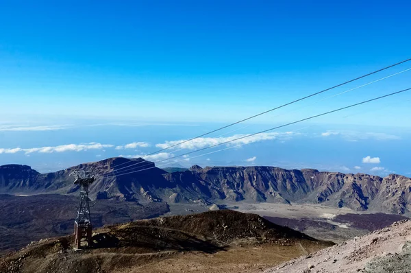 Cumbre Del Volcán Del Teide Parque Nacional Del Teide Tenerife — Foto de Stock