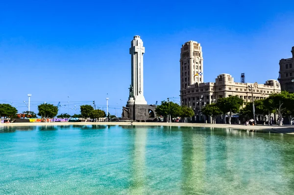 Santa Cruz Tenerife Santa Cruz Miasto Portowe Teneryfie Wyspach Kanaryjskich — Zdjęcie stockowe