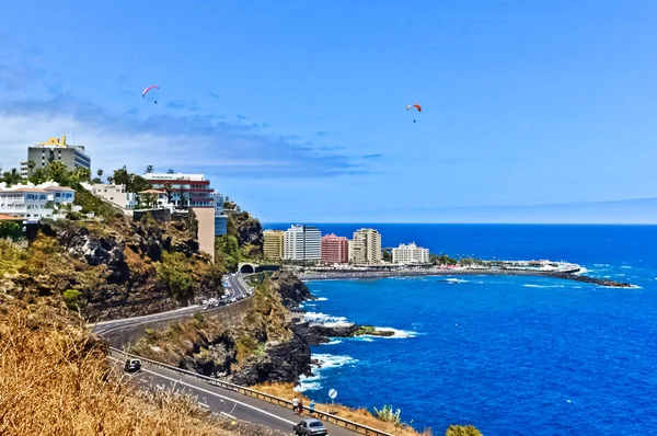 Puerto Cruz City Tenerife Canary Islands Spain — Stock Photo, Image