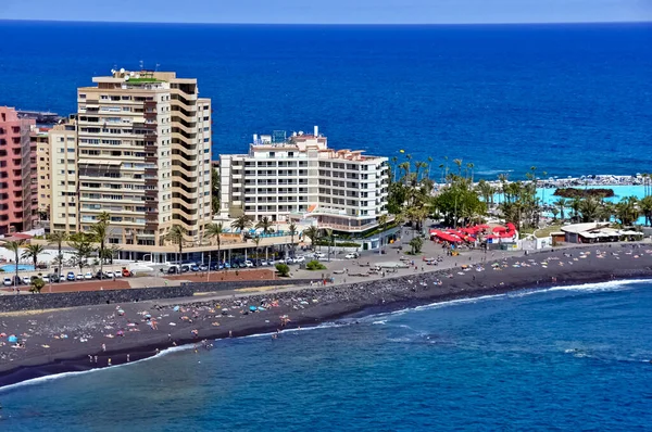 Puerto Cruz City Tenerife Kanárské Ostrovy Španělsko — Stock fotografie