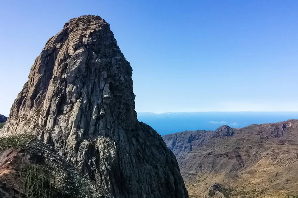 Gomera Sziget Táj Gomera Második Legkisebb Szigetek Spanyolországban Kanári Sziget — Stock Fotó