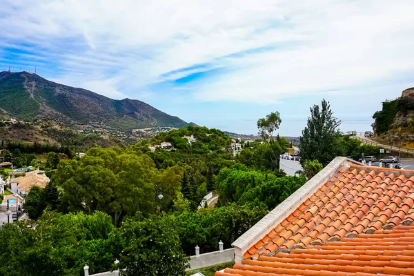 Mijas Municipio Provincia Málaga Comunidad Autónoma Andalucía Situado Costa Sureste — Foto de Stock