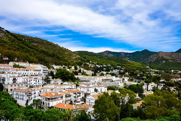 Mijas Municipio Provincia Málaga Comunidad Autónoma Andalucía Situado Costa Sureste — Foto de Stock