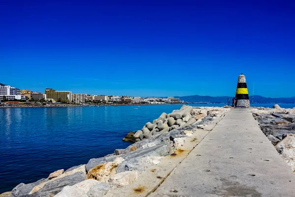 Torremolinos Obec Andalusii Jižní Španělsko Západně Malagy Torremolinos Byl První — Stock fotografie