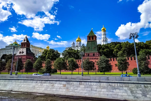 Moscow Kremlin Simply Kremlin Fortified Complex Center Moscow Overlooking Moskva — Stock Photo, Image