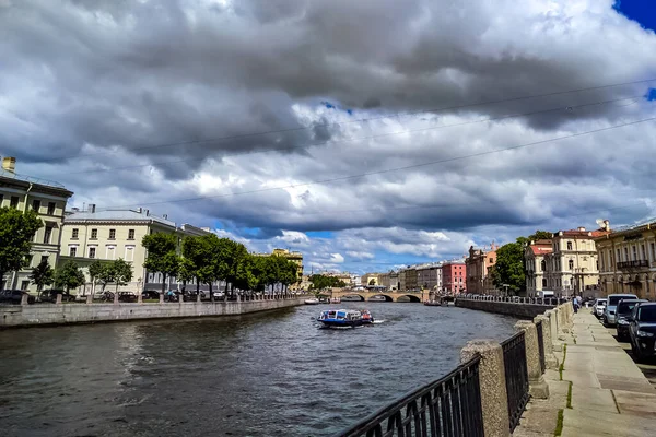 Saint Petersburg Panorama Historic Buildings Architecture Streets Canals Saint Petersburg — Stock Photo, Image