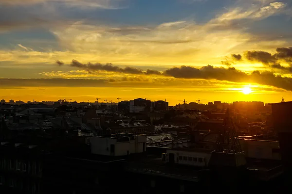 Panorama Aérien Saint Pétersbourg Depuis Toit Avec Bâtiments Historiques Architecture — Photo