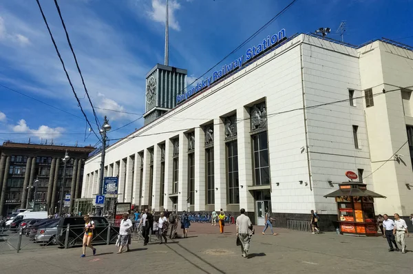 Gare Finlyandskiy Gare Finlande Saint Pétersbourg Russie — Photo