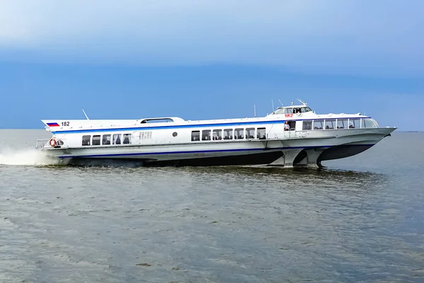 Raketa Rocket Hydrofoil Boat São Petersburgo Rússia — Fotografia de Stock