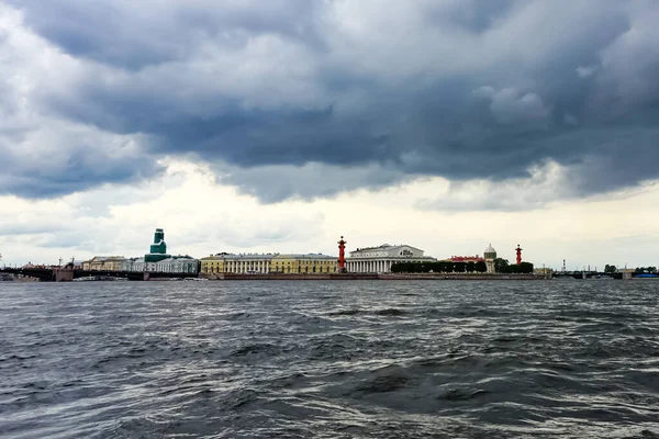Panorama Petrohradu Historickými Budovami Architektonické Ulice Kanály Petrohradě Rusko — Stock fotografie