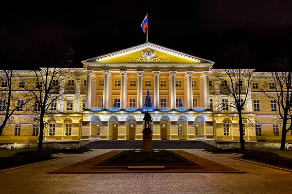 Smolny Institute Sankt Petersburg Ryssland — Stockfoto
