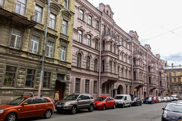 Sankt Petersburg Panorama Mit Historischen Gebäuden Architektur Straßen Und Kanäle — Stockfoto