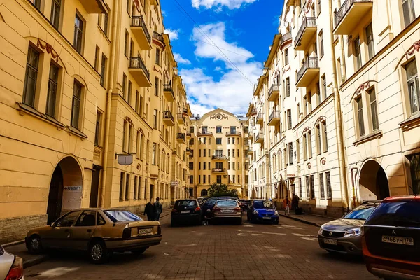 Szentpétervár Panoráma Történelmi Épületekkel Építészet Utcák Csatornák Szentpéterváron Oroszországban — Stock Fotó