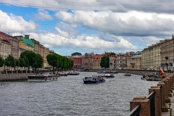 Saint Petersburg Panorama Historic Buildings Architecture Streets Canals Saint Petersburg — Stock Photo, Image