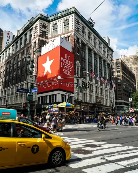 Macy Herald Square Flagship Department Store Midtown Manhattan Manhattan Nueva —  Fotos de Stock