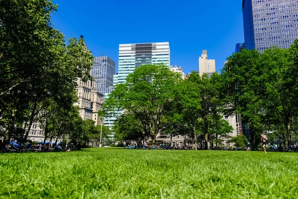 New York City Manhattan Skyline Panorama Manhattan Nueva York — Foto de Stock