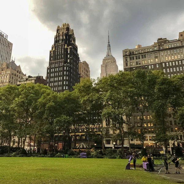 纽约市的科比公园 纽约曼哈顿 — 图库照片
