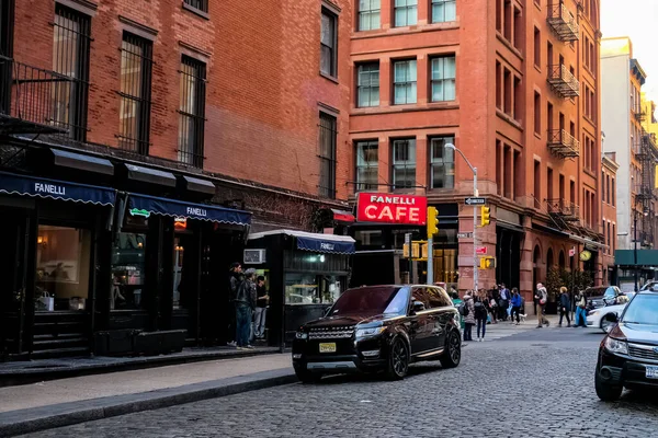 New York City Soho Neighborhood Manhattan Yellow New York City — Stock Photo, Image