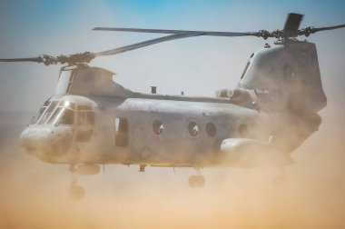 New York Donanma Haftası boyunca Brooklyn, New York 'ta Boeing Vertol CH-46 Deniz Şövalyesi (ABD Deniz Kuvvetleri). 