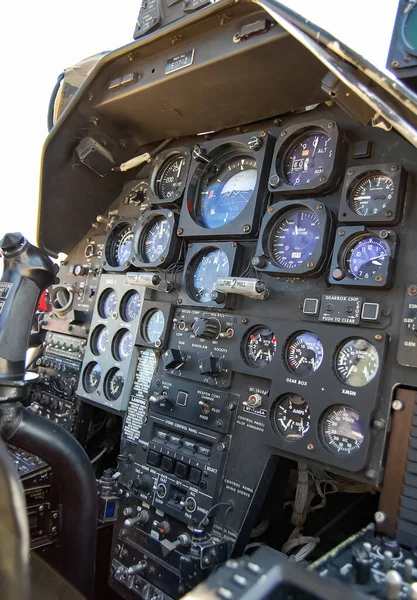 Cockpit Instrument Panel Del Bell Super Cobra United States Marine — Foto Stock