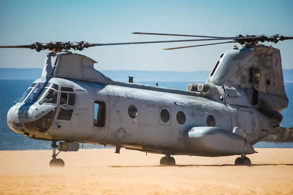 Boeing Vertol Sea Knight Egyesült Államok Tengerészgyalogsága Brooklynban New Yorkban — Stock Fotó