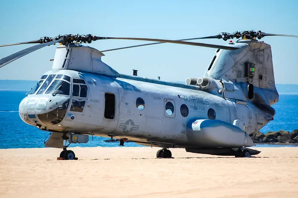 Boeing Vertol Sea Knight Egyesült Államok Tengerészgyalogsága Brooklynban New Yorkban — Stock Fotó