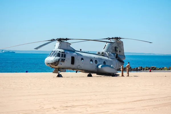 Boeing Vertol Sea Knight Egyesült Államok Tengerészgyalogsága Brooklynban New Yorkban — Stock Fotó