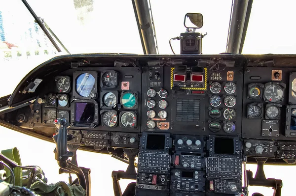 Boeing Vertol Sea Knight Cockpit Brooklyn New York Durante Settimana — Foto Stock