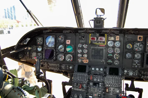 Cockpit Boeing Vertol Sea Knight Brooklyn New York Pendant Semaine — Photo
