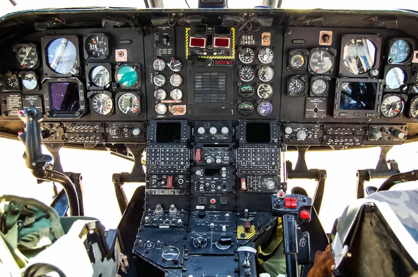 Boeing Vertol Sea Knight Cockpit Brooklyn Nova Iorque Durante Semana — Fotografia de Stock