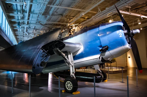 Grumman General Motors Tbm Avenger Intrepid Sea Air Space Museum — 스톡 사진